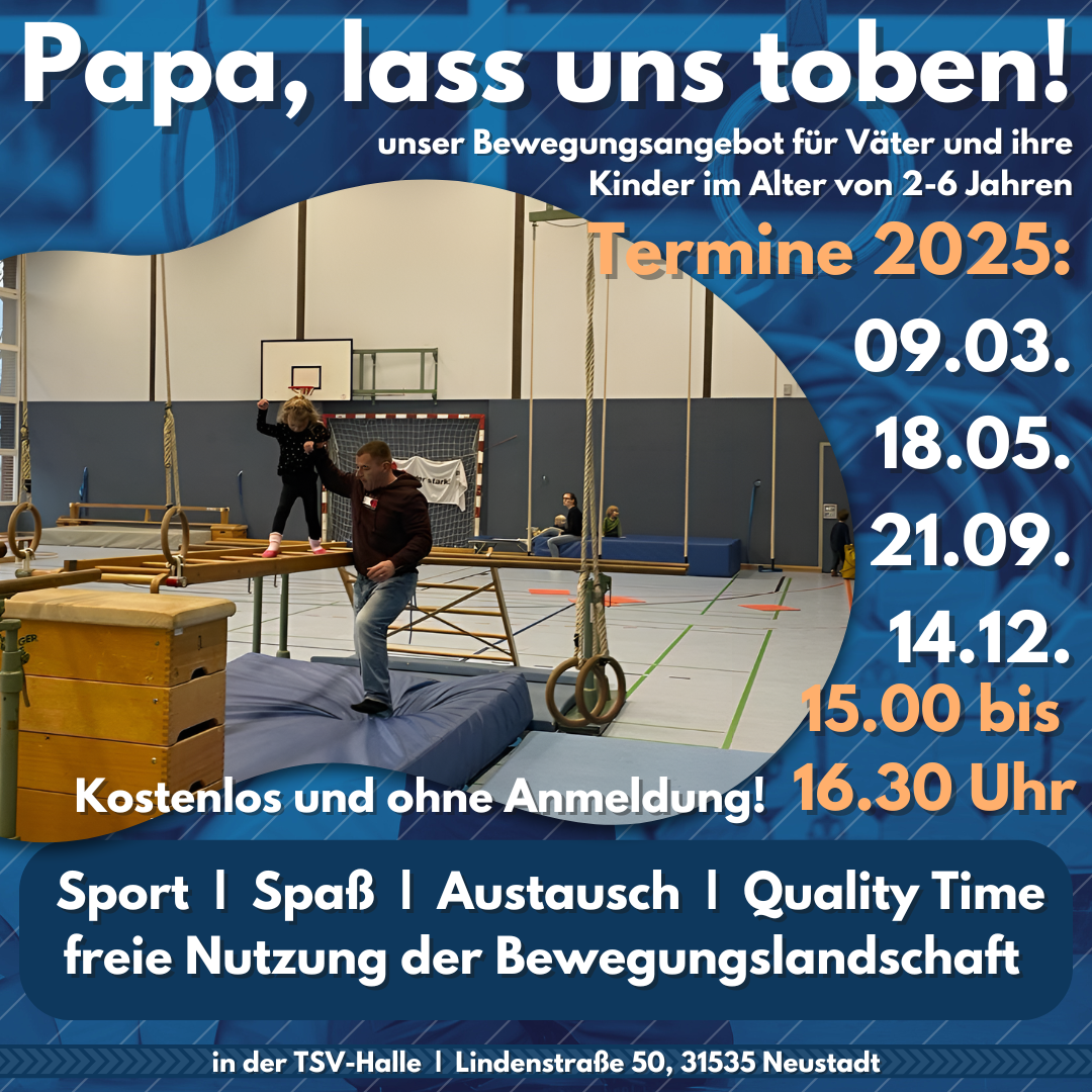 Angebot Papa lass uns toben 2025