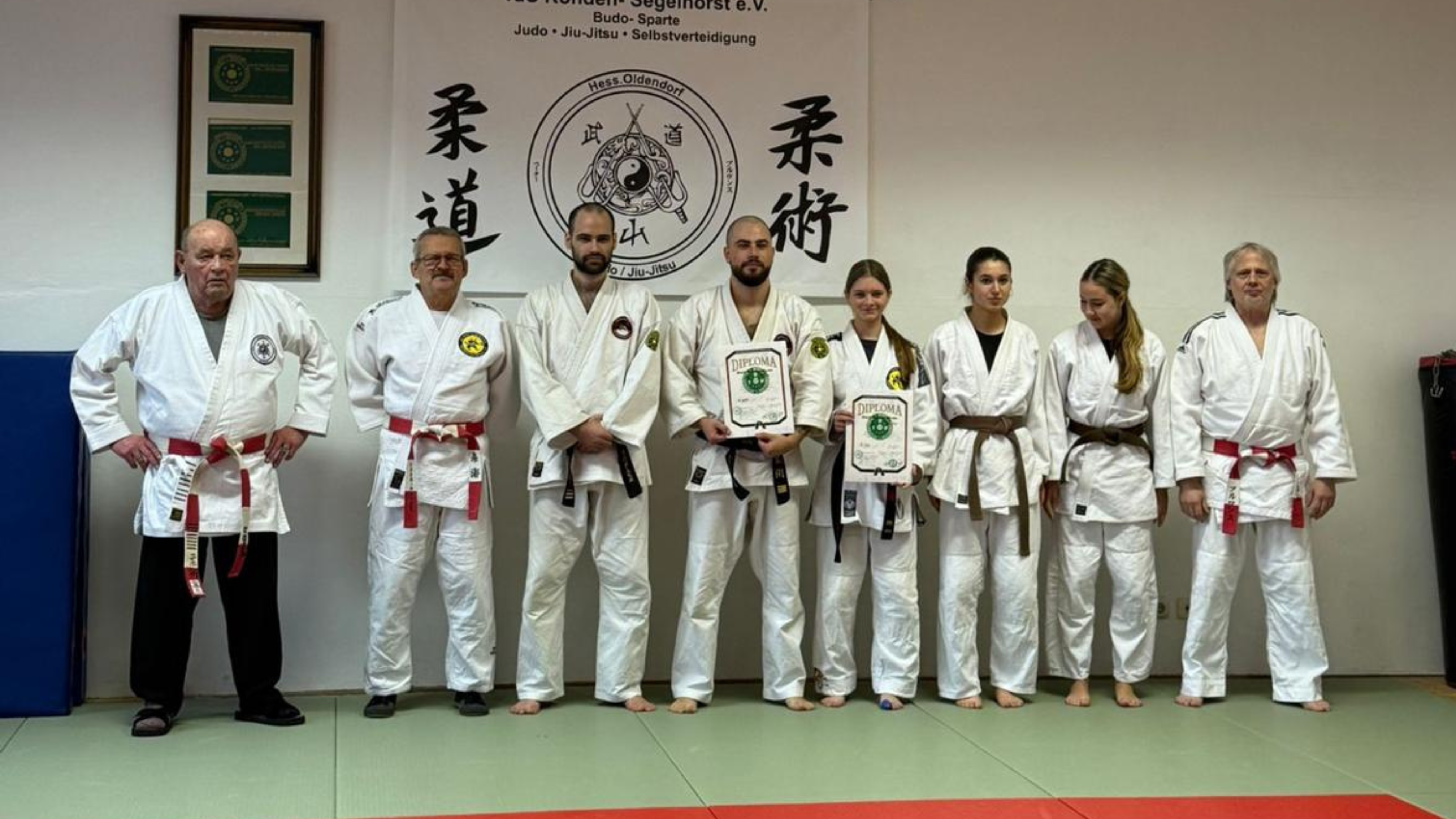 Summa cum laude: DAN-Prüfung Jiu-Jitsu