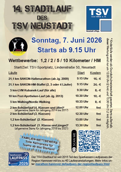 Flyer Neustaedter Stadtlauf 2026 1
